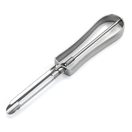 ZPSHYD Mehrzweckschäler aus Edelstahl, Ultrascharfe Doppelklingen, Ergonomischer Griff, Ideal Für Die Hausmannskost Und Die Professionelle Küche ZPSHYD Mehrzweckschäler aus Edelstahl, Ultrascharfe Doppelklingen, Ergonomischer Griff, Ideal Für Die Hausmannskost Und Die Professionelle Küche von ZPSHYD