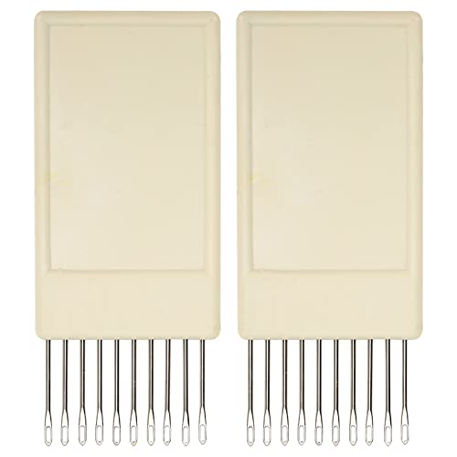 ZPSHYD Nadel-Transferwerkzeug, Transfernadelwerkzeug, 10 Krallen für Universal-Strickmaschine, 2 Stück, keine Kratzer, Strickmaschinenzubehör von ZPSHYD