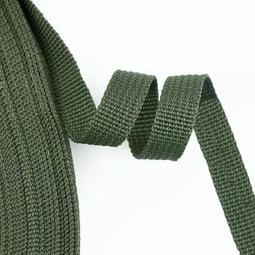 1 Rolle = 45 m, 10 mm, PP-Nylon-Gurtband, Rucksack, Gürtel, Tasche, Band, Kleidung, gewebtes Schrägband, Nähzubehör von ZQJIFHAKOT