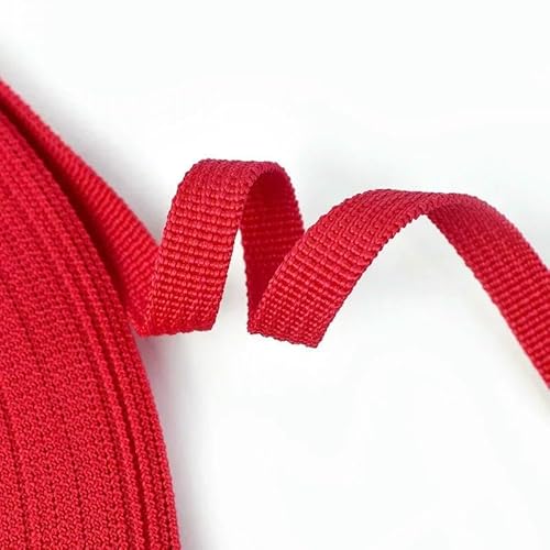 1 Rolle = 45 m, 10 mm Nylon, PP-Gurtband, farbiges Band, Rucksack, Tasche, Gurt, Nähen, gewebtes Schrägband, Kleidungshandwerk 1 Rolle = 45 m, 10 mm Nylon, PP-Gurtband, farbiges Band, Rucksack, Tasche, Gurt, Nähen, gewebtes Schrägband, Kleidungshandwerk von ZQJIFHAKOT