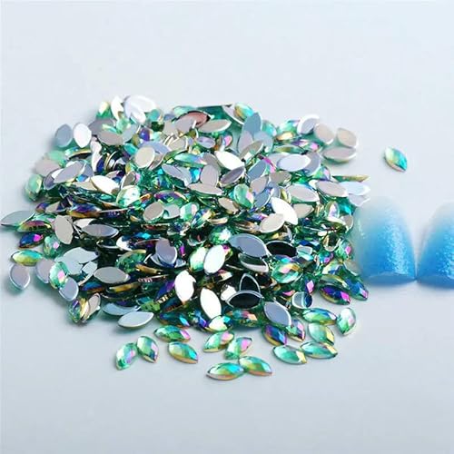 100 Stück/Beutel, Acryl, Pferdeauge, flache Rückseite, Strass, Schmuck, DIY, Kleidung, Nageldekoration, Zubehör 100 Stück/Beutel, Acryl, Pferdeauge, flache Rückseite, Strass, Schmuck, DIY, Kleidung, Nageldekoration, Zubehör von ZQJIFHAKOT