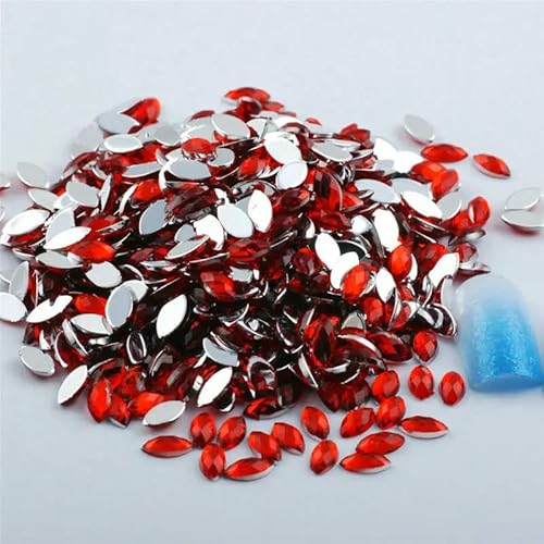 100 Stück/Beutel, Acryl, Pferdeauge, flache Rückseite, Strass, Schmuck, DIY, Kleidung, Nageldekoration, Zubehör 100 Stück/Beutel, Acryl, Pferdeauge, flache Rückseite, Strass, Schmuck, DIY, Kleidung, Nageldekoration, Zubehör von ZQJIFHAKOT