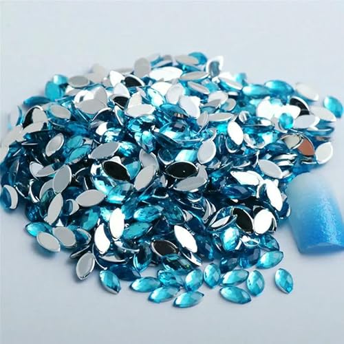 100 Stück/Beutel, Acryl, Pferdeauge, flache Rückseite, Strass, Schmuck, DIY, Kleidung, Nageldekoration, Zubehör 100 Stück/Beutel, Acryl, Pferdeauge, flache Rückseite, Strass, Schmuck, DIY, Kleidung, Nageldekoration, Zubehör von ZQJIFHAKOT