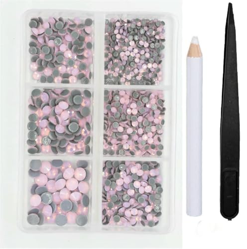 1200 Stück GlasCrystalfix-Strasssteine in verschiedenen Größen, 3D-Kristall-Nagelkunst-Strasssteine für DIY-Kleidungsdekorationen 1200 Stück GlasCrystalfix-Strasssteine in verschiedenen Größen, 3D-Kristall-Nagelkunst-Strasssteine für DIY-Kleidungsdekorationen von ZQJIFHAKOT
