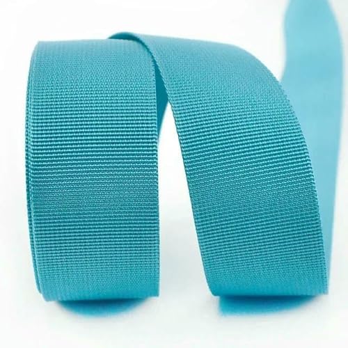 2 m, 20–50 mm, 1 mm dickes Nylon-Gurtband, gewebtes Band, Haustierhalsband, Zugseil, Sicherheitsgurt, Nähen, Schrägband, Zubehör von ZQJIFHAKOT