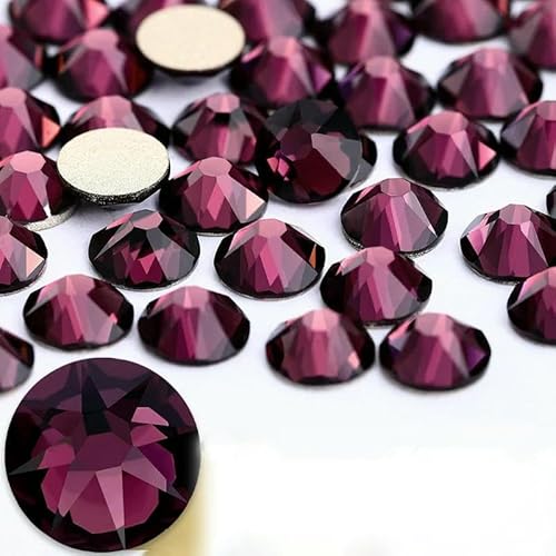 2088 Nagelkunst-Dekorationen, 8 große 8 sm, Strasssteine, flache Rückseite, zum Aufkleben für Nagelkunst, nicht fixierbar 2088 Nagelkunst-Dekorationen, 8 große 8 sm, Strasssteine, flache Rückseite, zum Aufkleben für Nagelkunst, nicht fixierbar von ZQJIFHAKOT