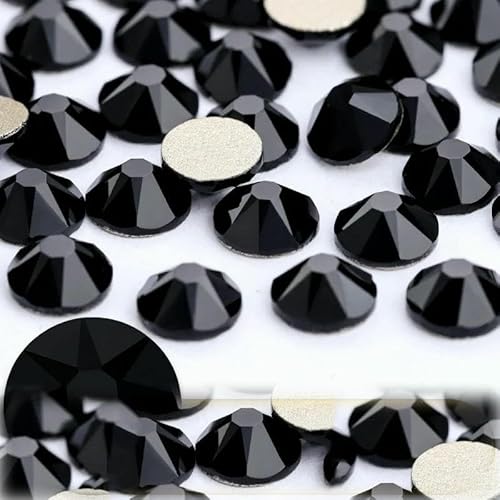 2088 Nagelkunst-Dekorationen, 8 große 8 sm, Strasssteine, flache Rückseite, zum Aufkleben für Nagelkunst, nicht fixierbar 2088 Nagelkunst-Dekorationen, 8 große 8 sm, Strasssteine, flache Rückseite, zum Aufkleben für Nagelkunst, nicht fixierbar von ZQJIFHAKOT