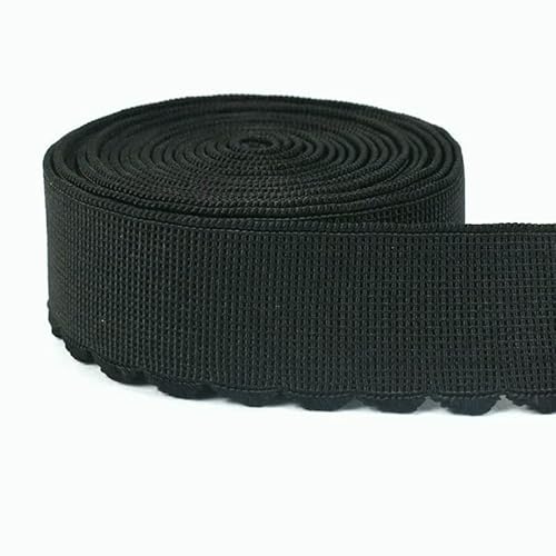 5/10/20 m, 10–50 mm, Nylon, elastische Bänder, Unterwäsche, BH, Gummiband, Federgewebe, Spitze, Hose, Gürtel, Kleidung, Nähzubehör, Schwarz / Weiß 5/10/20 m, 10–50 mm, Nylon, elastische Bänder, Unterwäsche, BH, Gummiband, Federgewebe, Spitze, Hose, Gürtel, Kleidung, Nähzubehör, Schwarz / Weiß von ZQJIFHAKOT