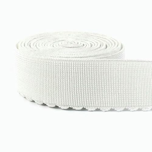 5/10/20 m, 10–50 mm, Nylon, elastische Bänder, Unterwäsche, BH, Gummiband, Federgewebe, Spitze, Hose, Gürtel, Kleidung, Nähzubehör, Schwarz / Weiß 5/10/20 m, 10–50 mm, Nylon, elastische Bänder, Unterwäsche, BH, Gummiband, Federgewebe, Spitze, Hose, Gürtel, Kleidung, Nähzubehör, Schwarz / Weiß von ZQJIFHAKOT