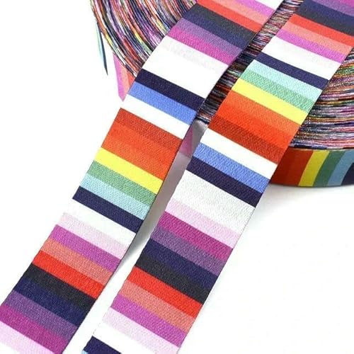 Bedrucktes Nylon-Gurtband, Boho, Taschengurt, Handtaschengriff, Ledergürtel, Schrägband, Nähmaterial, Zubehör, 5 m, 38 mm Bedrucktes Nylon-Gurtband, Boho, Taschengurt, Handtaschengriff, Ledergürtel, Schrägband, Nähmaterial, Zubehör, 5 m, 38 mm von ZQJIFHAKOT