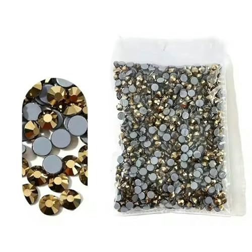 Bulk Fix Strasssteine SS6-ss30 Стратрати Back Stones Glitzerkristall und Strass für DIY-Nagelzubehör von ZQJIFHAKOT