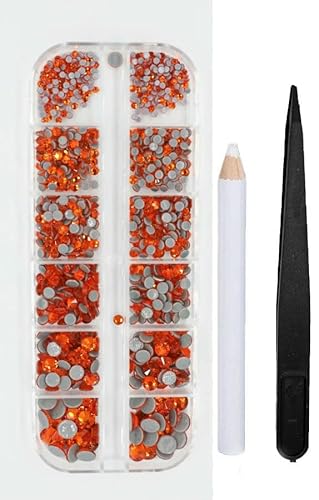 Fix Strasssteine, 720 Stück - 2000 Stück/Box, gemischte Farben, Glas-Kristall-Fix-Strasssteine für Kleidung, Dekoration, DIY von ZQJIFHAKOT