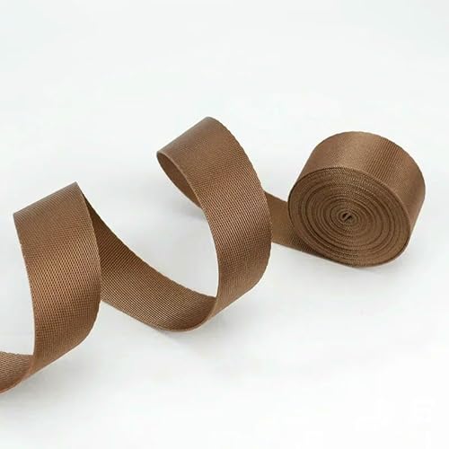 Polyester-Nylon-Gurtband, Rucksackgurt, Hundehalsband, Kleidung, Gürtel, Schrägband, Nähzubehör, 5 m, 20–50 mm Polyester-Nylon-Gurtband, Rucksackgurt, Hundehalsband, Kleidung, Gürtel, Schrägband, Nähzubehör, 5 m, 20–50 mm von ZQJIFHAKOT