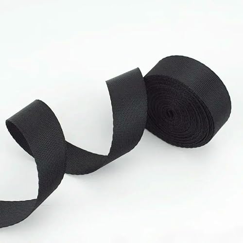 Polyester-Nylon-Gurtband, Rucksackgurt, Hundehalsband, Kleidung, Gürtel, Schrägband, Nähzubehör, 5 m, 20–50 mm Polyester-Nylon-Gurtband, Rucksackgurt, Hundehalsband, Kleidung, Gürtel, Schrägband, Nähzubehör, 5 m, 20–50 mm von ZQJIFHAKOT