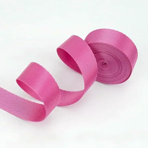 Polyester-Nylon-Gurtband, Rucksackgurt, Hundehalsband, Kleidung, Gürtel, Schrägband, Nähzubehör, 5 m, 20–50 mm von ZQJIFHAKOT