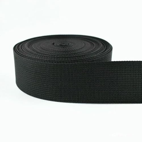 Polyester-Nylon-Gurtband, Schulterband, Sicherheitsgurt, Schrägband, Nähzubehör, 5 m, 20–50 mm Polyester-Nylon-Gurtband, Schulterband, Sicherheitsgurt, Schrägband, Nähzubehör, 5 m, 20–50 mm von ZQJIFHAKOT