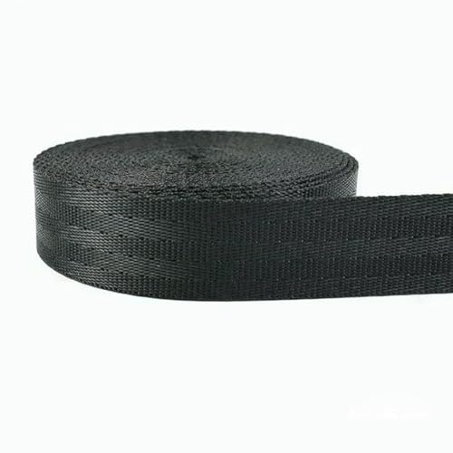 Polyester-Nylon-Gurtband, Schulterband, Sicherheitsgurt, Schrägband, Nähzubehör, 5 m, 20–50 mm Polyester-Nylon-Gurtband, Schulterband, Sicherheitsgurt, Schrägband, Nähzubehör, 5 m, 20–50 mm von ZQJIFHAKOT