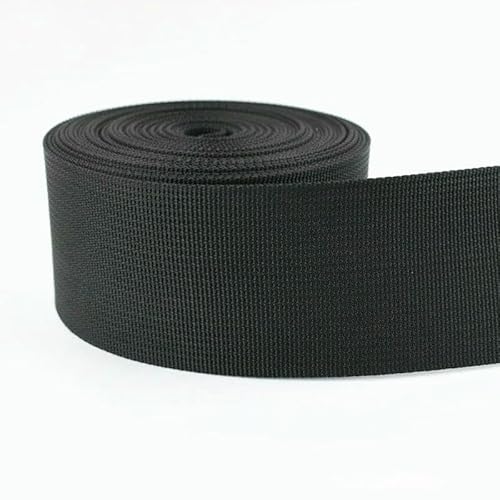 Polyester-Nylon-Gurtband, Schulterband, Sicherheitsgurt, Schrägband, Nähzubehör, 5 m, 20–50 mm von ZQJIFHAKOT