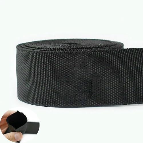 Polypropylen-Gurtband, röhrenförmig, Schrägband, DIY, Taschen, Griffband, Kleidung, Rucksack, Nähzubehör, 5 m, 20–50 mm von ZQJIFHAKOT