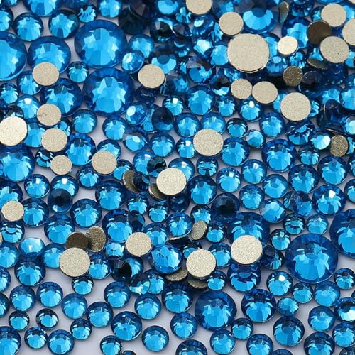 SS3-SS20 runde Glasstrasssteine in verschiedenen Größen, goldene Unterseite, nicht fixiert, Kristall-Edelsteine für Nagelkunst, Kleidung, DIY-Dekoration SS3-SS20 runde Glasstrasssteine in verschiedenen Größen, goldene Unterseite, nicht fixiert, Kristall-Edelsteine für Nagelkunst, Kleidung, DIY-Dekoration von ZQJIFHAKOT