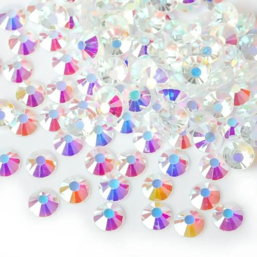 SS3 ~ SS50Crystal AB fix Strasssteine mit flacher Rückseite, zum Aufbügeln, für Stoffe, Kleidungsdekoration SS3 ~ SS50Crystal AB fix Strasssteine mit flacher Rückseite, zum Aufbügeln, für Stoffe, Kleidungsdekoration von ZQJIFHAKOT