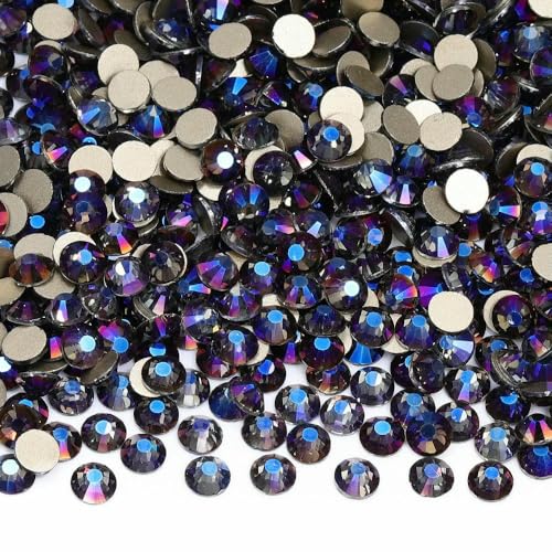 SS6-SS30 Strasssteine mit goldener Unterseite, nicht fixiert, Glaskristall für Nagelkunst, Bekleidungszubehör, Diamant von ZQJIFHAKOT