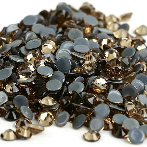 SS6-SS30Crystal AB fix Strasssteine, Glas-Strass, zum Aufbügeln, Näh- und Stoffdekorationen von ZQJIFHAKOT