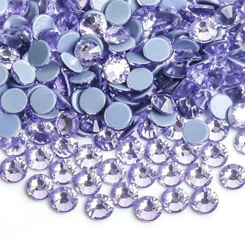 SS6-SS30Crystal AB fix Strasssteine, Glas-Strass, zum Aufbügeln, Näh- und Stoffdekorationen von ZQJIFHAKOT