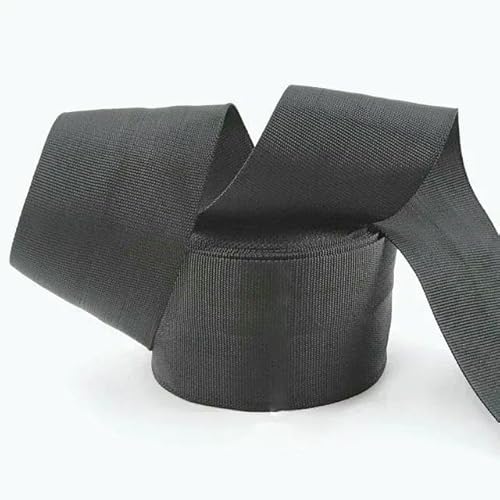 Schwarzes Polyester-Gurtband, Rucksackgurt, Haustierhalsband, Gürtel, Tasche, Nähen, Schrägband, Kleidung, Zubehör, 10 m, 20 mm - 100 mm Schwarzes Polyester-Gurtband, Rucksackgurt, Haustierhalsband, Gürtel, Tasche, Nähen, Schrägband, Kleidung, Zubehör, 10 m, 20 mm - 100 mm von ZQJIFHAKOT