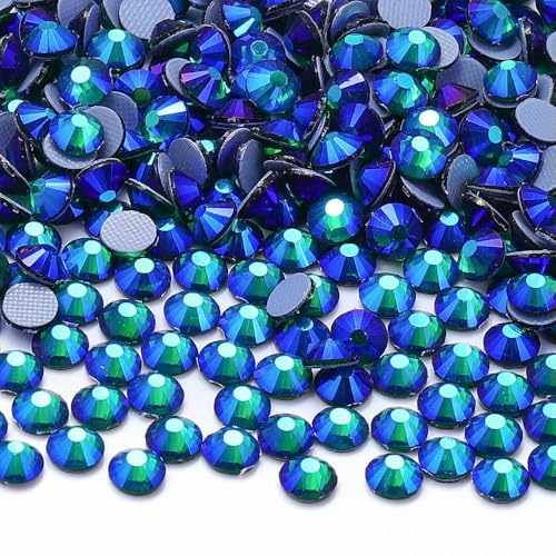 Verschiedene Farben, Kristall-AB-Fix-Strasssteine, Glas, flache Rückseite, Glitzer, für Nagelkunst, Nähen und Stoffdekoration Verschiedene Farben, Kristall-AB-Fix-Strasssteine, Glas, flache Rückseite, Glitzer, für Nagelkunst, Nähen und Stoffdekoration von ZQJIFHAKOT