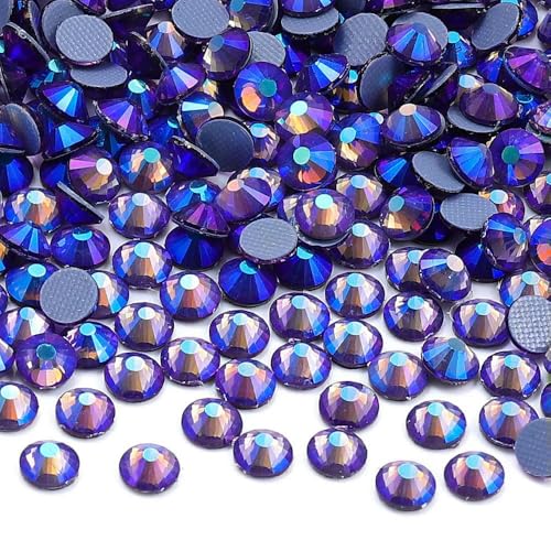 Verschiedene Farben, Kristall-AB-Fix-Strasssteine, Glas, flache Rückseite, Glitzer, für Nagelkunst, Nähen und Stoffdekoration Verschiedene Farben, Kristall-AB-Fix-Strasssteine, Glas, flache Rückseite, Glitzer, für Nagelkunst, Nähen und Stoffdekoration von ZQJIFHAKOT