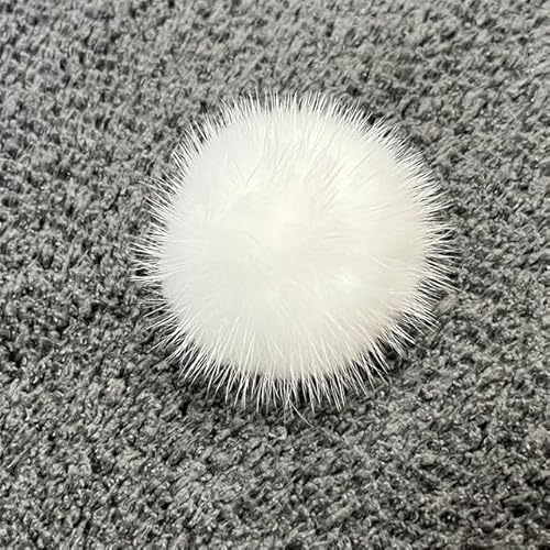 5/10pc 5cm 3cm 4cm Diy Pompon Pelz Kugeln Pompons für Ring Schlüsselbund Schuhe Hüte flauschigen Pom Pom Diy Handwerk Zubehör Materi von ZQMALL