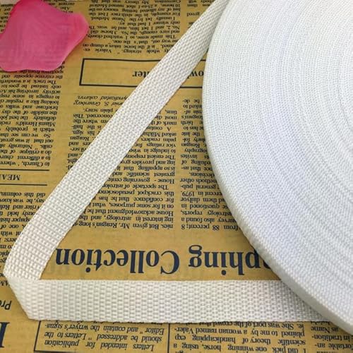 ZQMALL 10 Yards/Rolle 15 mm breites Riemen-Nylon-Gurtband, Rucksack-Umreifung, Taschen, Basteln von ZQMALL