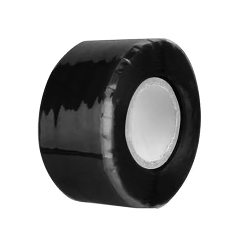 Dichtungsband Wasserdicht Selbstklebendes wasserdichtes Klebeband, Patch-Bond-Dichtungs-Reparaturstopp, auslaufsicheres Klebeband for Badezimmer, Küche, Dusche, Wasserrohr-Reparatur(Black,1.5Meter) von ZRHWSPD