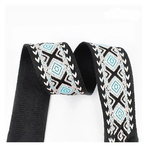 Gurtband 1–5 Meter 38/50 mm Jacquard-Gurtband, 1,8 mm dick, Taschengurtband for Nähen von Kleidung, Gepäck, Gürtelmaterial, Zubehör(5-50mm,5Meters) von ZRHWSPD