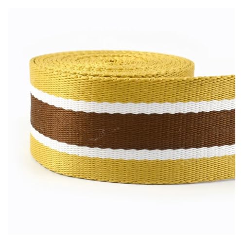 Gurtband 2/4 Meter 38 mm Jacquard-Nylon-Gurtband, ethnisches Band for Taschengurt, Rucksackgürtel, Schrägband, DIY, Gepäck, Nähzubehör(RD053-05,38mm-4Meters) von ZRHWSPD