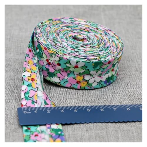 Gurtband Bedrucktes Schrägband, Stoffstreifen for Basteln, Nähen, for Kleidung, Größe 25 mm x 5 m(24) von ZRHWSPD
