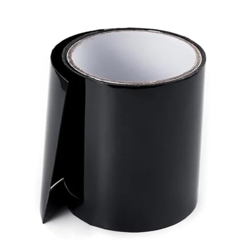 ZRHWSPD Dichtungsband Wasserdicht PVC-wasserdichtes Klebeband, auslaufsicher, Stop-Leck-Reparatur, selbstklebendes Klebeband(Black,10cm X 10CM) von ZRHWSPD