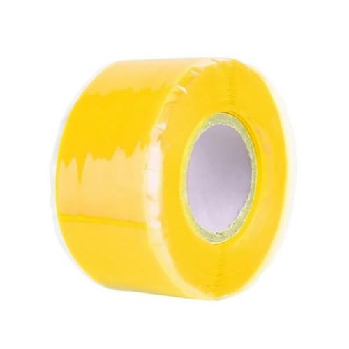ZRHWSPD Dichtungsband Wasserdicht Wasserdichtes Klebeband, stoppt Lecks, Rohrdichtung, Reparaturband, selbstklebendes, isolierendes Klebeband(Yellow) von ZRHWSPD