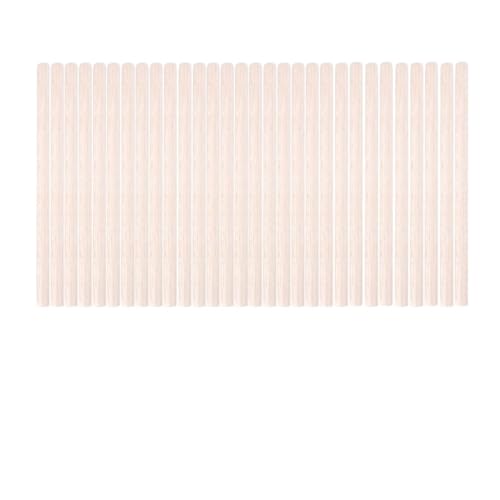 ZRHWSPD Holzstäbchen Zum Basteln 3-30 Teile/los Durchmesser 3-12mm Balsaholz Runde Sticks for DIY Flugzeug/Boot Modell Gebäude Zubehör Holz Dübel for Crafting 10-50cm(5x100mm-30pcs) von ZRHWSPD