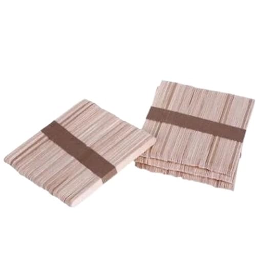ZRHWSPD Holzstäbchen Zum Basteln 50 Teile/los Holz Handwerk Popsicle Sticks DIY Handwerk Werkzeuge Liefert DIY(A 11.5 * 1CM) von ZRHWSPD
