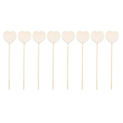 ZRHWSPD Holzstäbchen Zum Basteln 8 stücke Fee Stick Hand Malerei Spielzeug Holz Handwerk DIY Handwerk Kunst Nähen Kreative(Style A) von ZRHWSPD