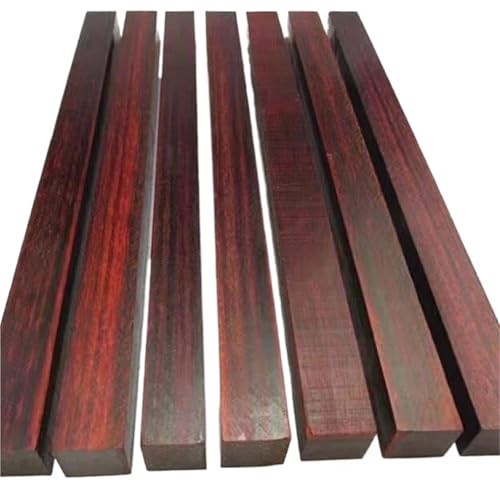 ZRHWSPD Holzstäbchen Zum Basteln Kleines Blatt Palisander Massivholz Musikinstrument Griff Stück Carving Material Handmade DIY(14x6x1cm) von ZRHWSPD