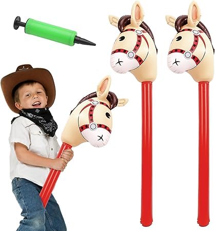 3 Stück aufblasbares Stabpferd Aufblasbare Pferdekopfstäbe Luftballons 37 Zoll aufblasbarer Pony-Stab für Kinder Pferde-Motto-Geburtstagsfeier Dekoration Cowboy Thematische Party Geschenk-Requisiten 3 Stück aufblasbares Stabpferd Aufblasbare Pferdekopfstäbe Luftballons 37 Zoll aufblasbarer Pony-Stab für Kinder Pferde-Motto-Geburtstagsfeier Dekoration Cowboy Thematische Party Geschenk-Requisiten von ZRUEWOT