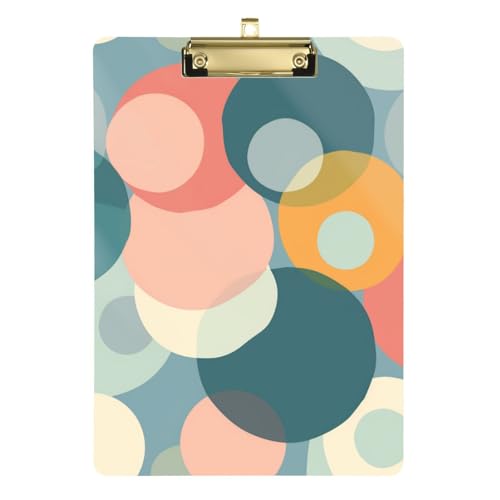 ZRWLUCKY Circle Light Bluhin Klemmbrett aus Kunststoff für legale Frauen, Basketball-Trainer, Größe 22,9 x 30,5 cm ZRWLUCKY Circle Light Bluhin Klemmbrett aus Kunststoff für legale Frauen, Basketball-Trainer, Größe 22,9 x 30,5 cm von ZRWLUCKY