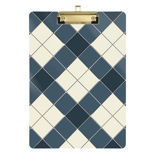 ZRWLUCKY Klemmbrett aus Kunststoff für Klemmbrett, für Lehrer, Größe 22,9 x 30,5 cm, Blau ZRWLUCKY Klemmbrett aus Kunststoff für Klemmbrett, für Lehrer, Größe 22,9 x 30,5 cm, Blau von ZRWLUCKY
