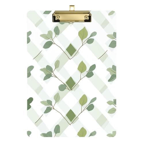 ZRWLUCKY Klemmbrett für Volleyball, Baseball, Rhomboid, Weiß, Weiß, 22,9 x 30,5 cm von ZRWLUCKY