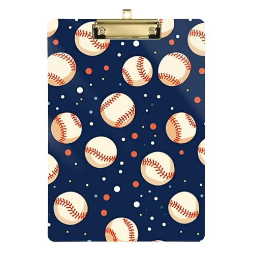 ZRWLUCKY Klemmbrett mit Ball und Punkten, Standard-Loch, für Damen, Basketball-Trainer, Größe 22,9 x 30,5 cm, Blau ZRWLUCKY Klemmbrett mit Ball und Punkten, Standard-Loch, für Damen, Basketball-Trainer, Größe 22,9 x 30,5 cm, Blau von ZRWLUCKY