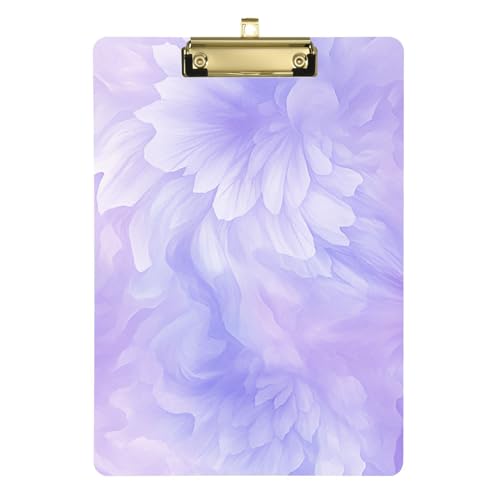 ZRWLUCKY Lila schönes Muster Klemmbrett Ordner transparent für legale Frauen Basketball Trainer Größe 9 x 12 ZRWLUCKY Lila schönes Muster Klemmbrett Ordner transparent für legale Frauen Basketball Trainer Größe 9 x 12 von ZRWLUCKY