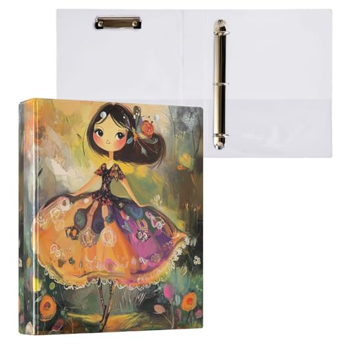 ZRWLUCKY Puppen-Ordner, elegantes Design, 3,5 cm, Drei-Ring-Ordner mit Klemmbrett, 1/2er-Pack, Büroordner, Zubehör, 200 Blatt ZRWLUCKY Puppen-Ordner, elegantes Design, 3,5 cm, Drei-Ring-Ordner mit Klemmbrett, 1/2er-Pack, Büroordner, Zubehör, 200 Blatt von ZRWLUCKY